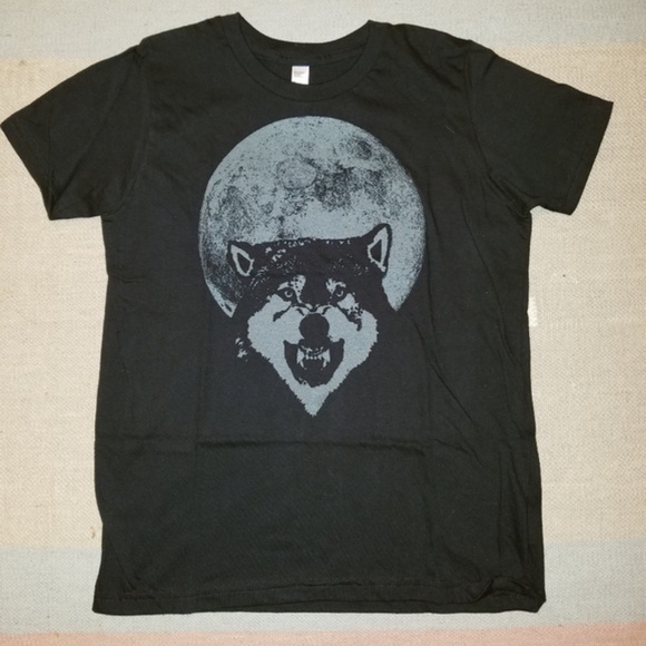 Glowees Other - MOVED PLATFORMS - New Kids' Tee Glow in the Dark Wolf Moon
